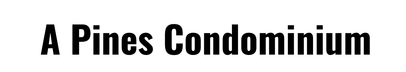 The Pines A Condo